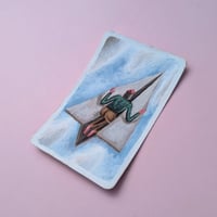 Image 3 of "Avion de papier" - Original art