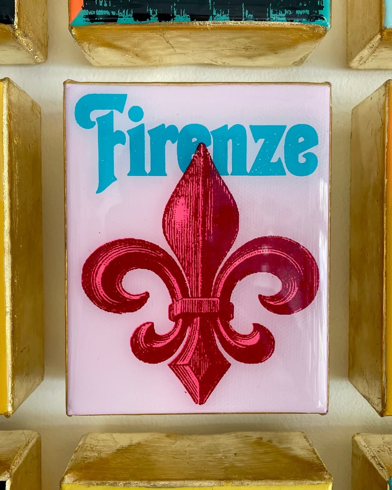 Image of Firenze Florentine Pink/Aqua 