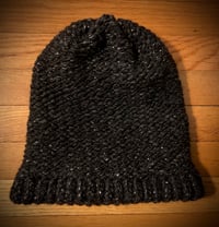 Starry skies & Moonlit Nights hand-knitted slouchy hat