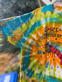 Image 2 of 3XL Shrimply Irresistible Tie Dye Shirt E4