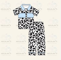 DDD Boys Cow Print Pyjamas