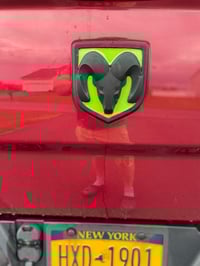 Image 2 of 2013-2018 RAM 1500/2500 Tailgate Emblem Inlay 
