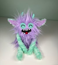 Image 1 of Very Happy Weighted Monster  - Lavender Purple
