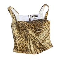 Roberto Cavalli Corset & JPG Turtleneck