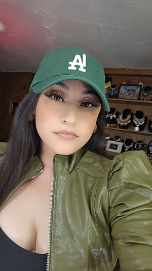 Image of Gaby Faux Leather Jacket 