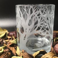 Image 2 of Large Spooky Trees Halloween Tealight Holder