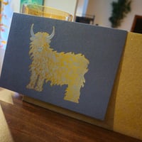 Image 2 of Highland Cow Card