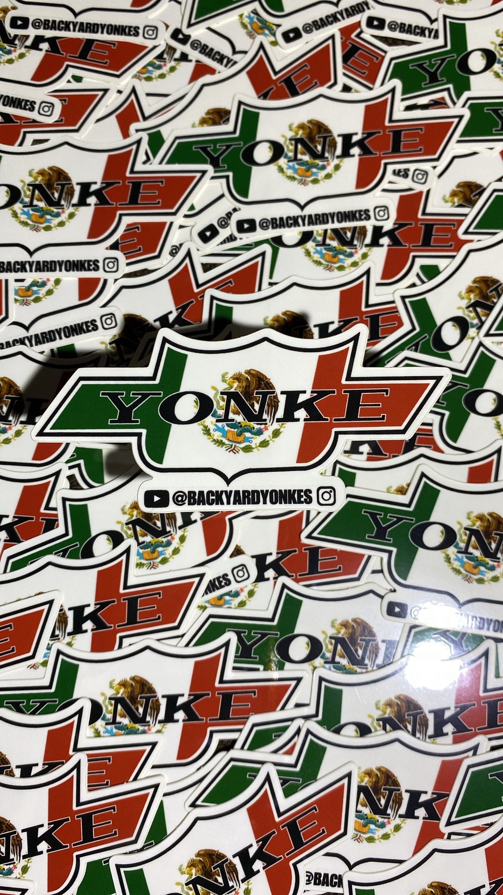 Yonke Mexico Sticker Pack of 5
