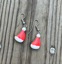 Image 1 of Elf hat earrings