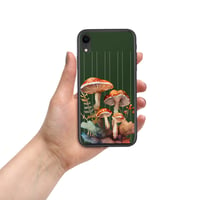 Image 1 of Colorful Mushroom Watercolor Mycology Nature Whimsical Clear Case for iPhone®