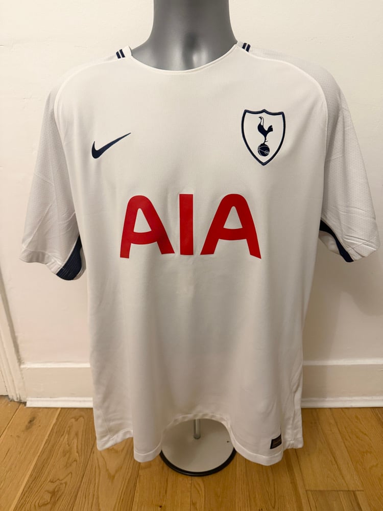 Image of PRE ORDER: Tottenham Hotspur “DELE 20” 2017/18 Home Shirt + PL patches (XL)
