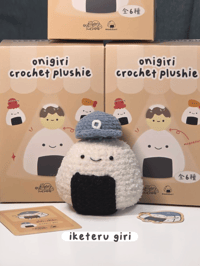 Image 8 of Knotparfaits x Kooklesart Onigiri Crochet Plushie Blind Box