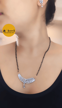 Image 3 of RWM_1111_Cute Regular Wear AD Mangalsutra 