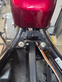 Image 4 of Vstar 650 Bolt on Bobber  Seat Hinge Mount 