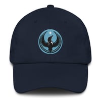 Image 5 of Dad hat - Blue Rebel Loon