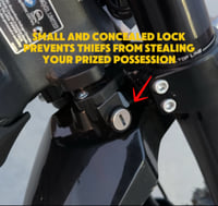 Image 1 of Universal Steering Fork Lock for Talarias, Surrons, and E-Ride Pros