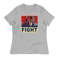 Image 3 of Trump Shooting Fight Pop Art - Women's Relaxed T-Shirt