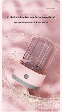 Image 20 of Mini Laundry Cup 1L Wireless Portable Underwear&Socks Automatic Washing Machine Rechargeable