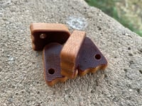 Texture vintage micarta stones 