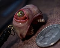 Image 2 of Void Scream Relic Pendant - 1.5" handmade   OOAK