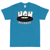 UGH Records UGH73 Vinyl Parody Logo Tee