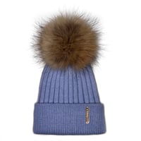 Image 2 of Blue Mini Chunky Knit