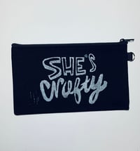 Image 5 of ‘She’s Crafty’ Zipper Pouch