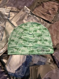 Image 3 of M/R SKULL CAP *GREEN*
