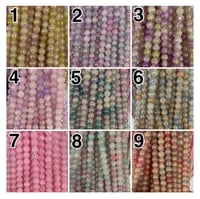 Image 1 of High Quality Crystal Crackle Bead Strands