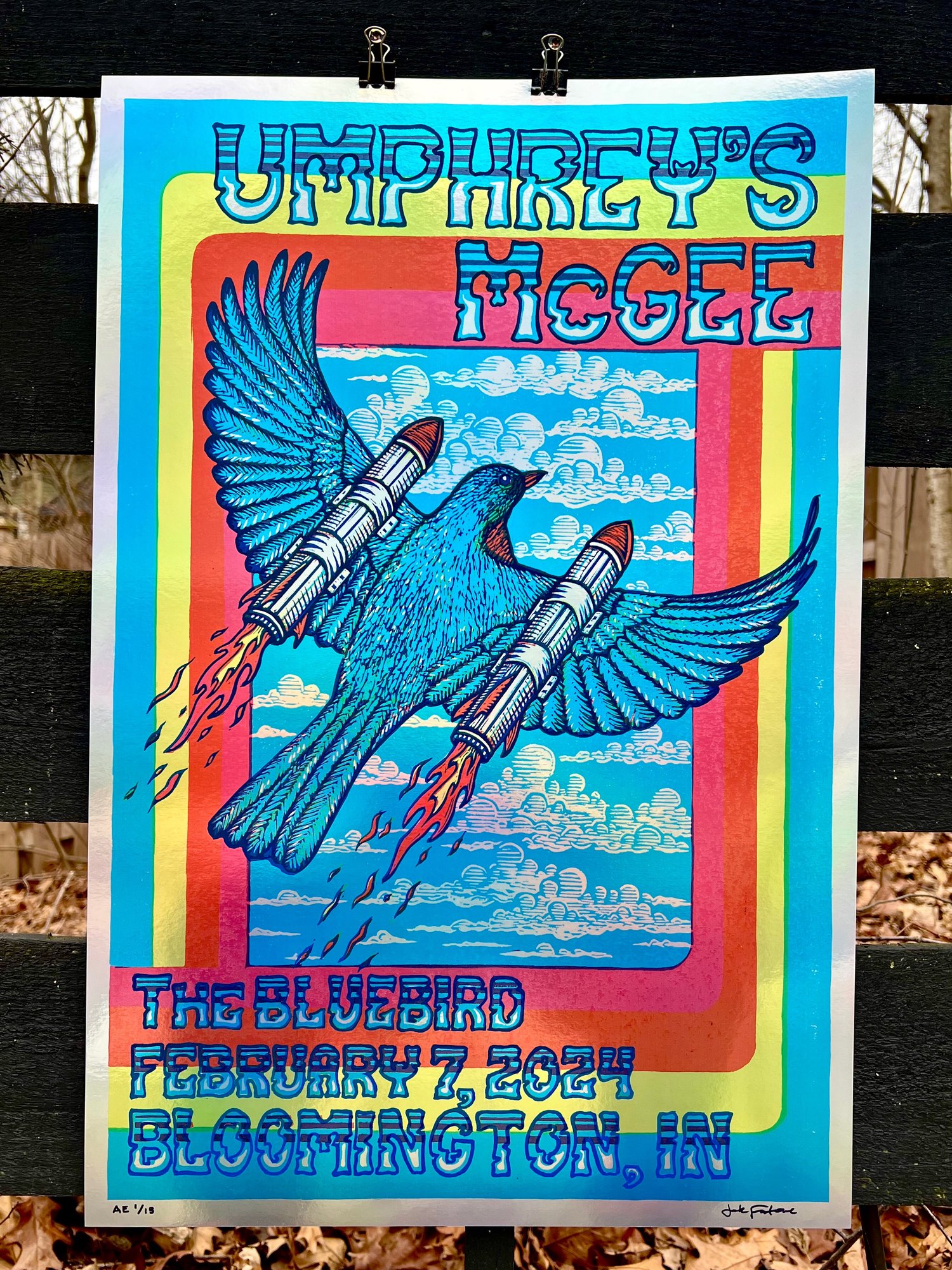 Image of Umphrey’s McGee Bluebird - Foil