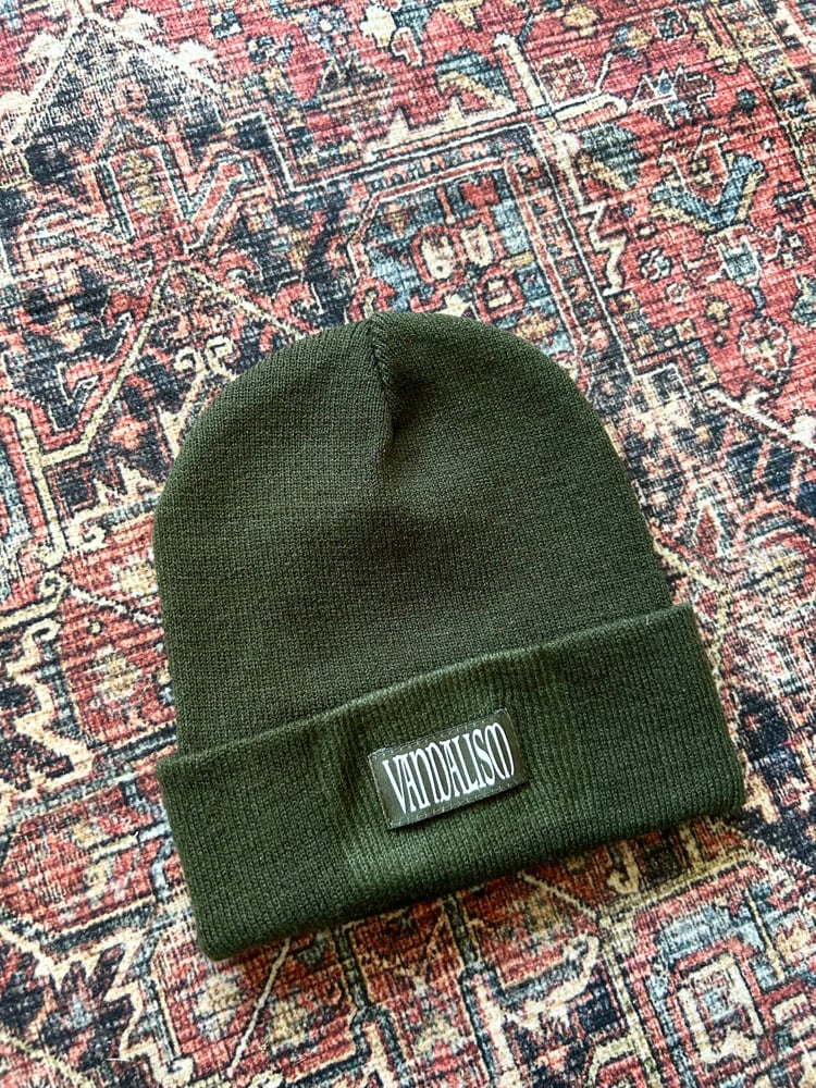 Image of VANDALISM BEANIE / OLIVE