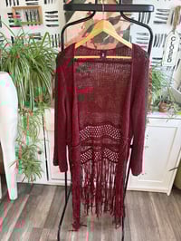 Image 1 of Summer fringe sweater 