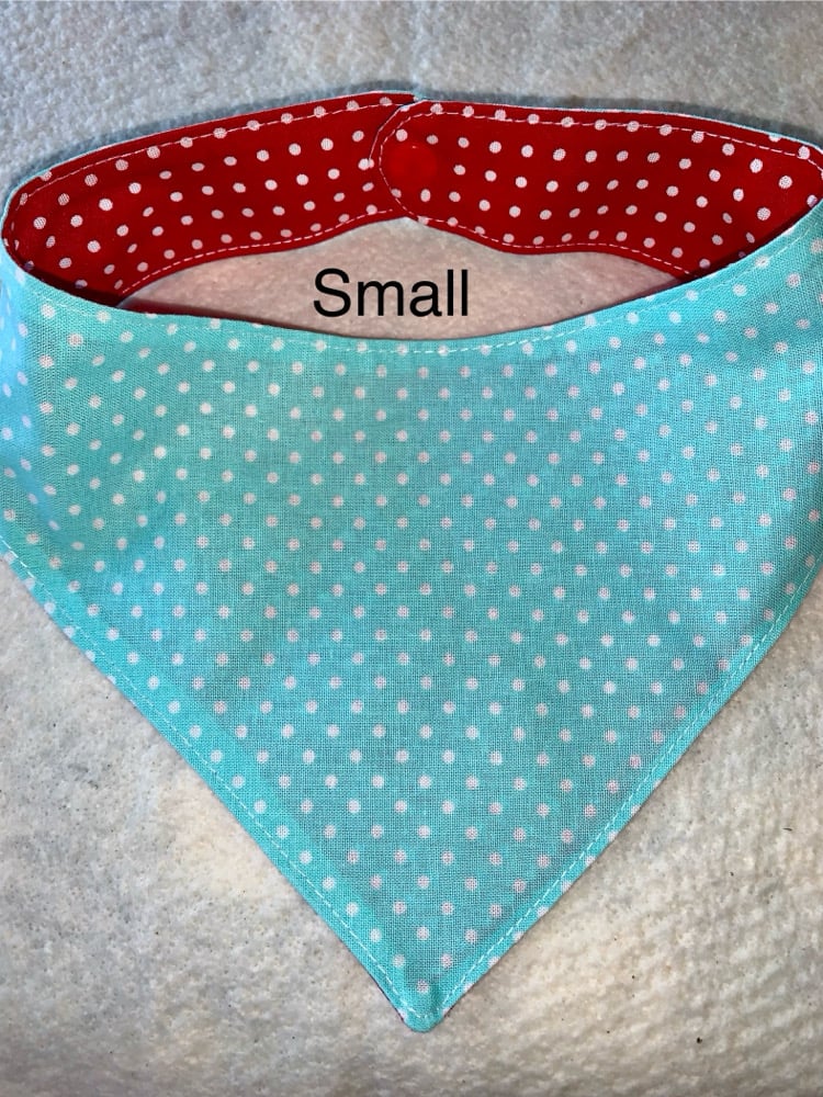 Image of Snap-On Pet Bandana (S) SWIPE ➡️for more prints 