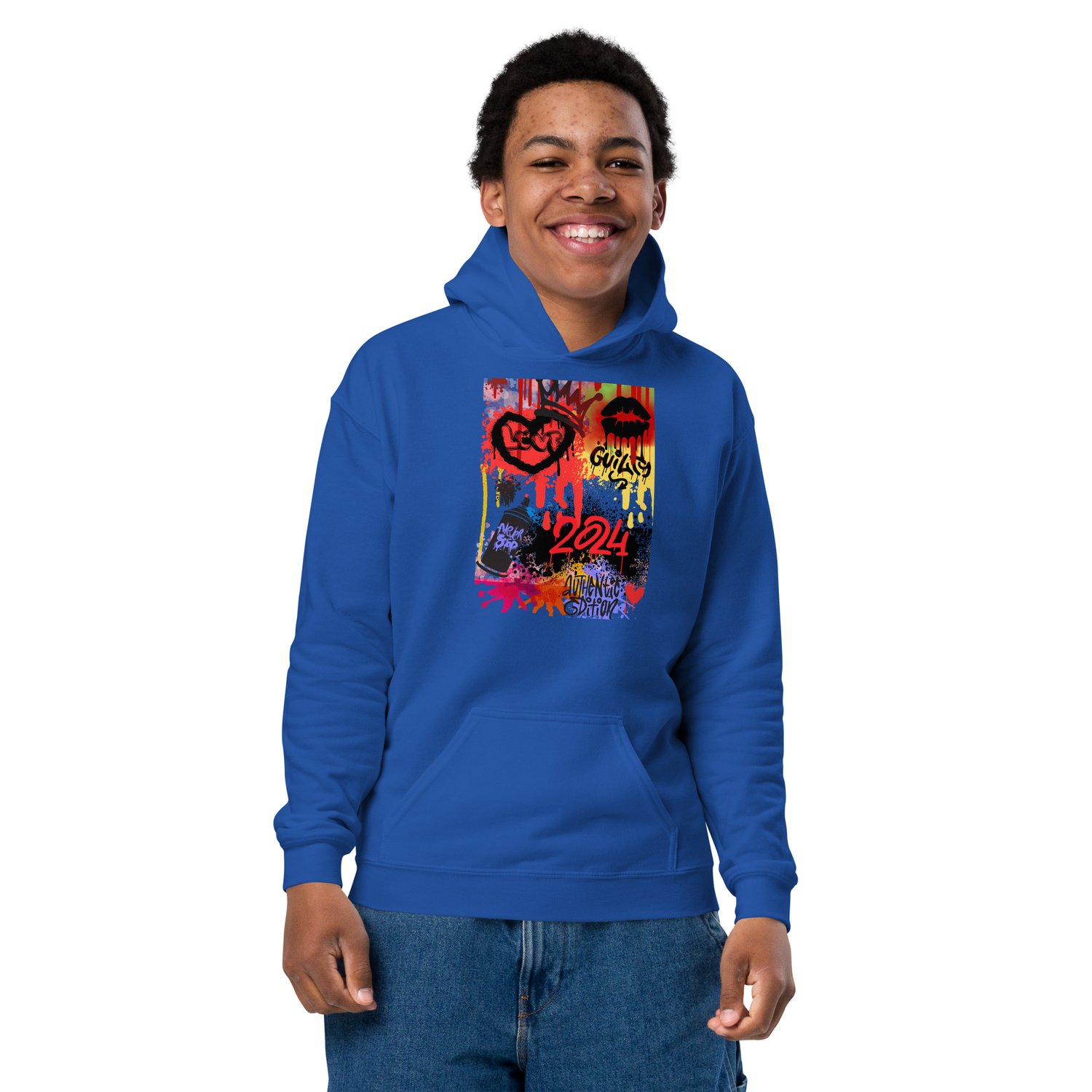 Image of Kids love Grafitti hoodie