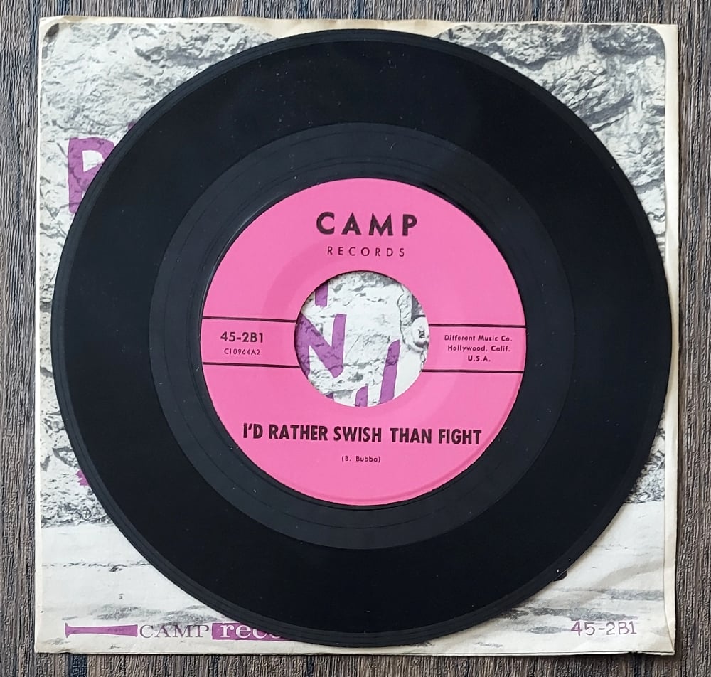 I’d Rather Fight Than Swish 45 RPM (1964, Camp Records)