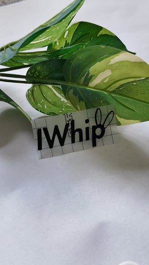 "IWhip" Sticker