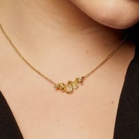 Image 2 of Scream Pretty Chinese Zodiac Snake Necklace