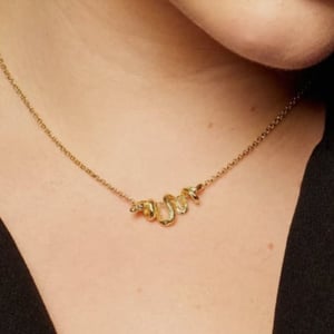 Image of Scream Pretty Chinese Zodiac Snake Necklace
