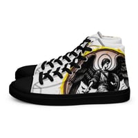 Image 5 of Men/Boys Spiritual Warrior high top canvas shoes