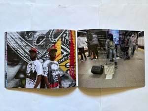 Image of New York Street Portraiture Hardcover with Kurt Boone Books Patch