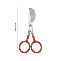 Image 9 of Duckbill Scissor Embroidery Art Craft Applique Stainless Steel Blade Sewing Fabric Rug-punch Carpet 