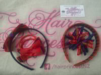 Image 2 of Navy and Red