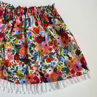 Image 1 of Girl's Fun & Fabulous Skirt - Multi Floral - Rifle Paper Co.