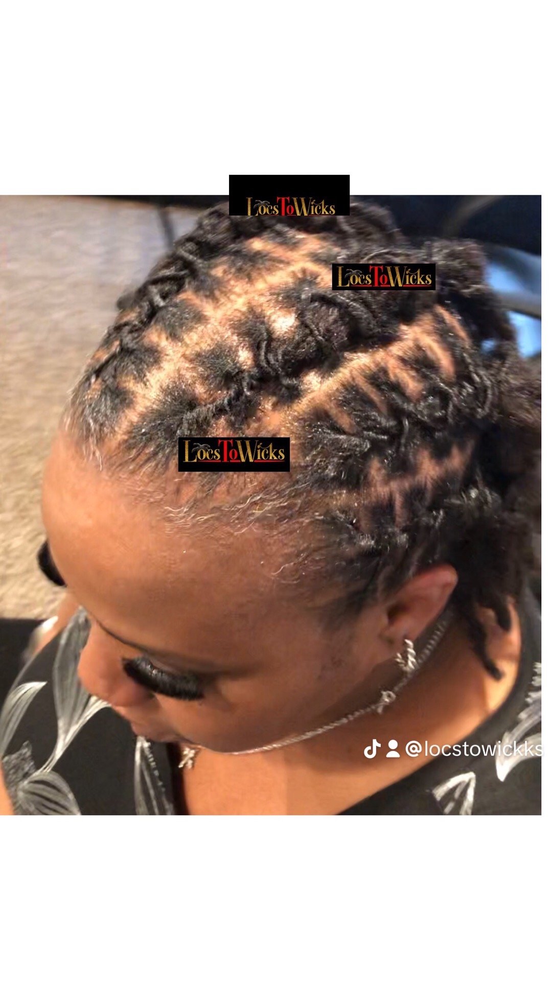 Two Strand Retwist Loc Twist Comb Small/Medium (301-450 Locs) Retie