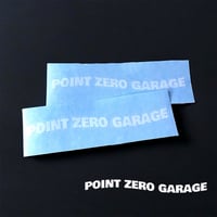 Image 2 of WAVY POINT ZERO GARAGE STICKER