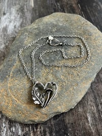 Image 4 of Twiggy Heart Pendant No.2