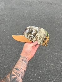 Image 4 of REAL TREE EARTH BRIM MEXICO CUSTOM FITTED CAP
