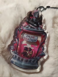 Image 3 of  Saline Solution shaker keychain