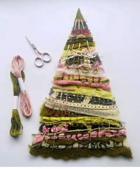 Image 2 of Festive Tree Wall Hanging Workshop Nov 29th 9am Uk time