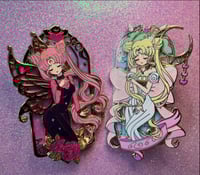 Image 7 of Light & Darkness Enamel pins 